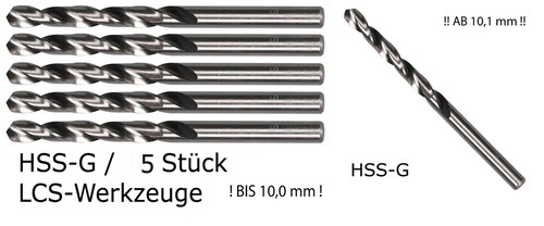 Spiralbohrer hss 1mm - spiralbohrer,